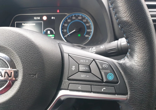 Nissan Leaf cena 71500 przebieg: 79456, rok produkcji 2018 z Łaskarzew małe 191